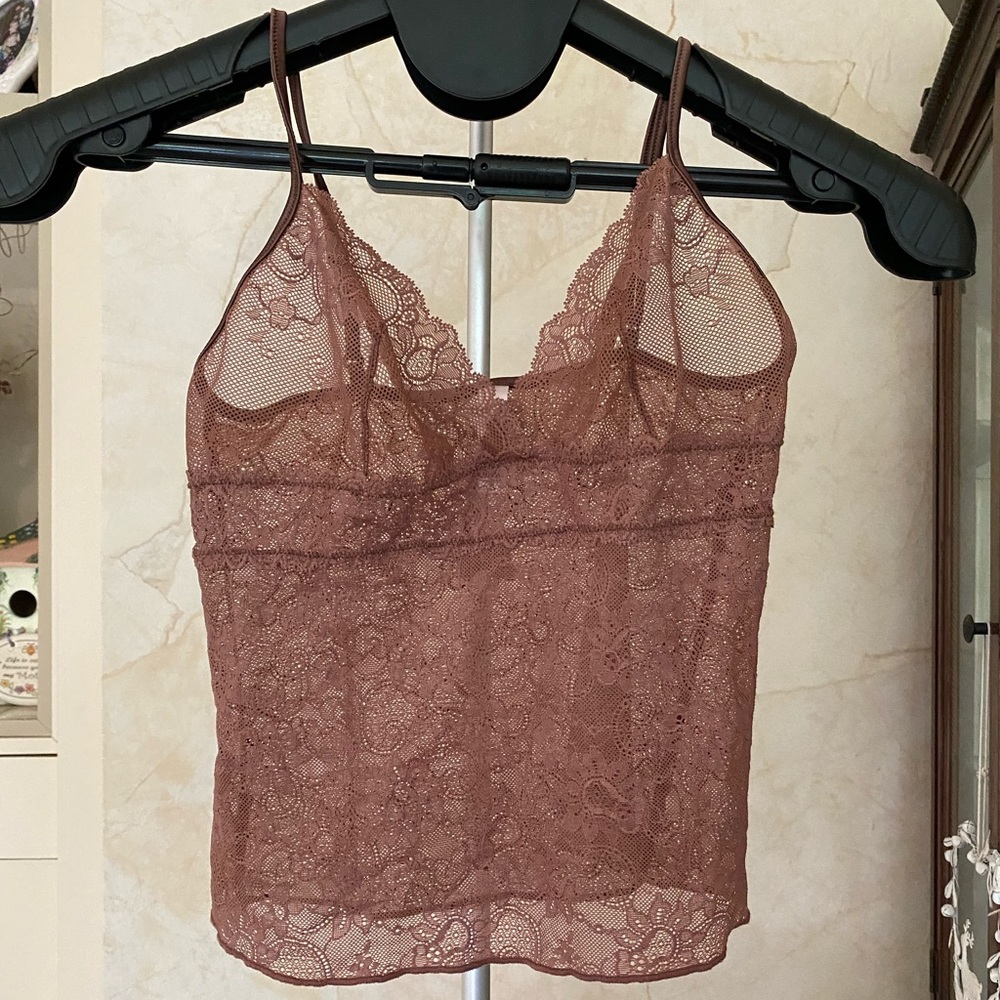 NWOT Victoria’s Secret Floral Lace Camisole - S - Picture 4 of 7